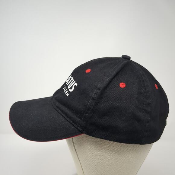 Pilatus Luzern Globus Slideback Baseball Cap Black One Size Adjustable 6 Panel - Picture 3 of 10